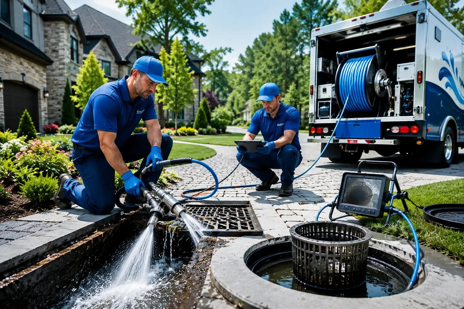 Local outdoor drain cleaning professionals in Hague, VA